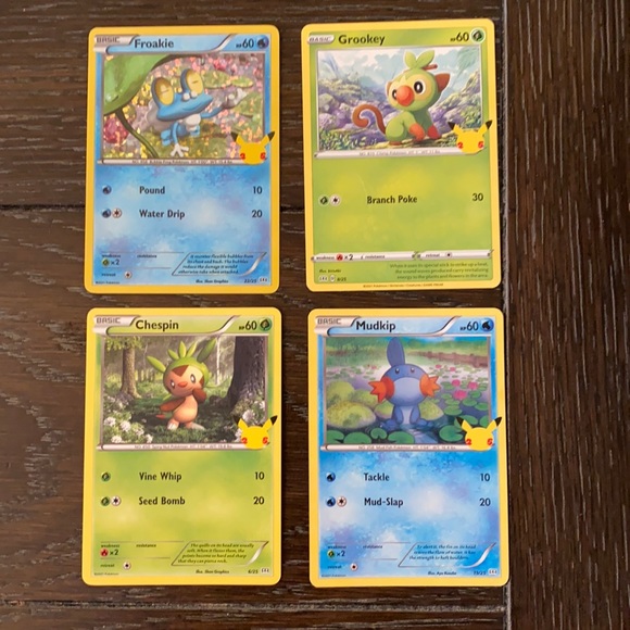 chespin pokemon card mcdonalds 2021 Pokmon McDonald's Collection Chespin 6/25 CGC 8.5 NM/Mint+  Oblivion  Collectibles